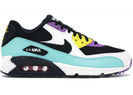 Nike Air Max 90 Black Bright Violet White 