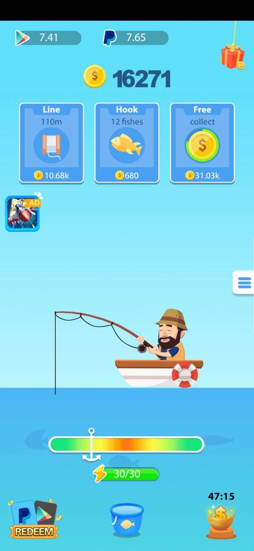 App Royal Fishing - GANA DINERO PAYPAL PESCANDO! Código BW2BZUJ