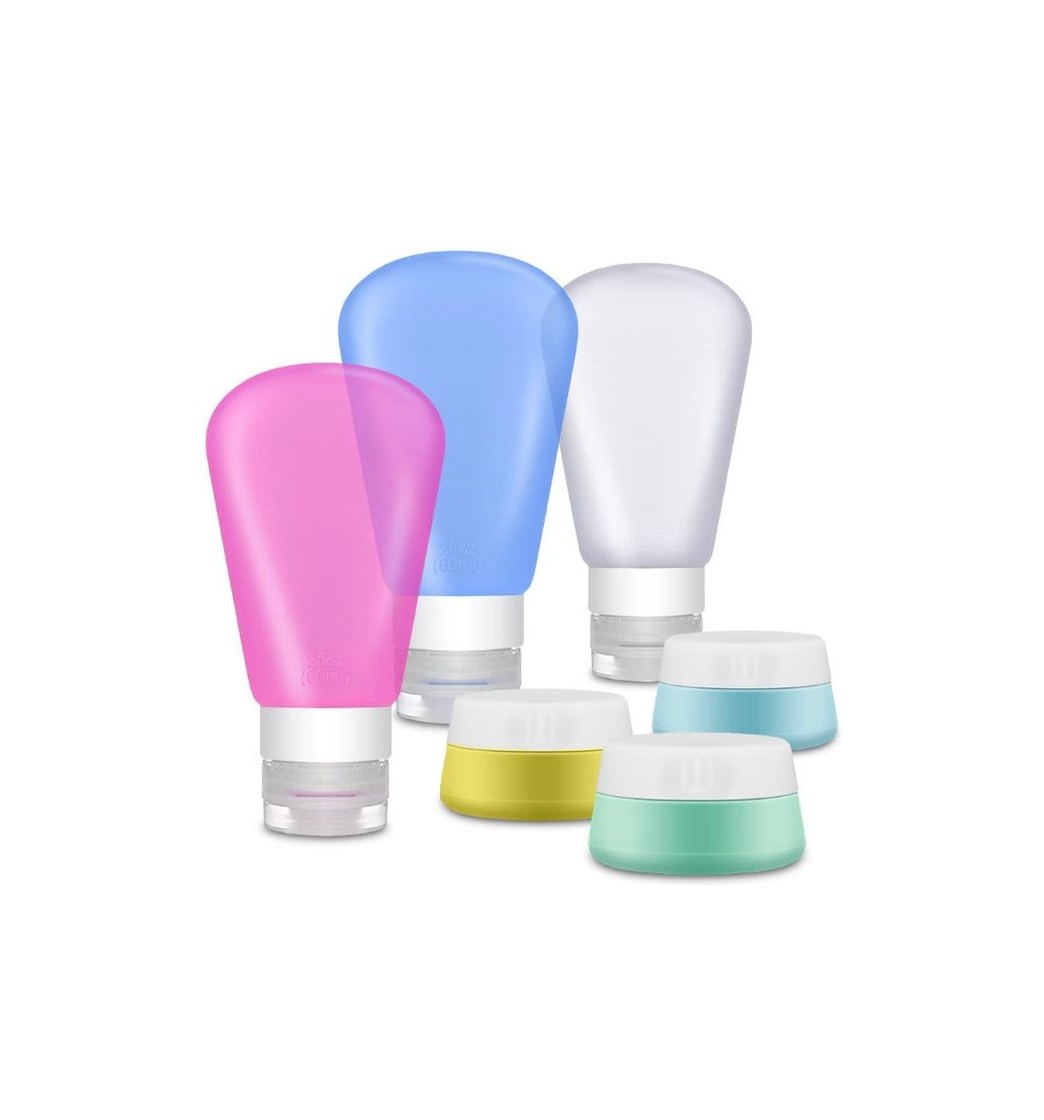 Social Kit de viaje portátil de silicona suave