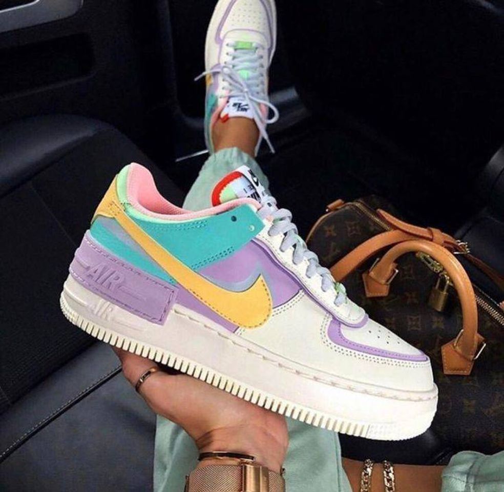 Moda Tênis nike air pastel