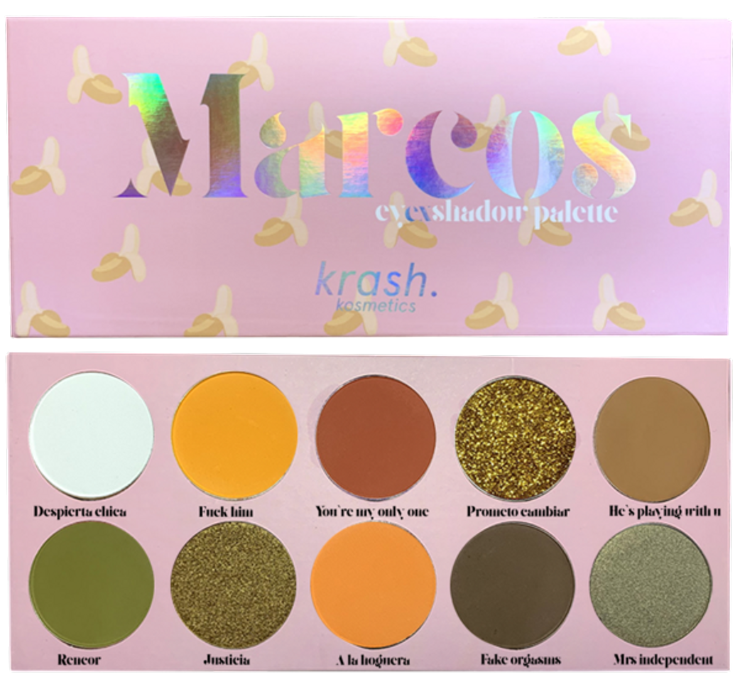 Moda Paleta de Sombras eyEXshadow Palette - Marcos – Krash Kosmetics