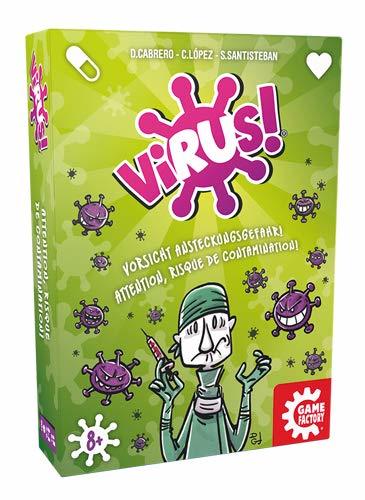 Social GAMEFACTORY 646239 Virus! Juego de Cartas
