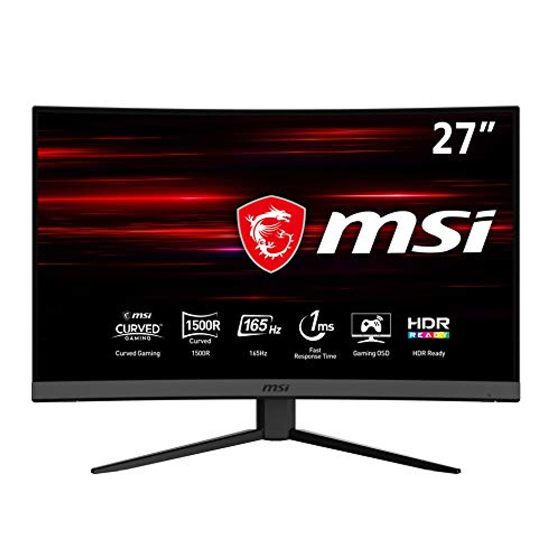 Producto MSI Optix MAG272C Monitor Gaming 27" Curvo, 1920x1080