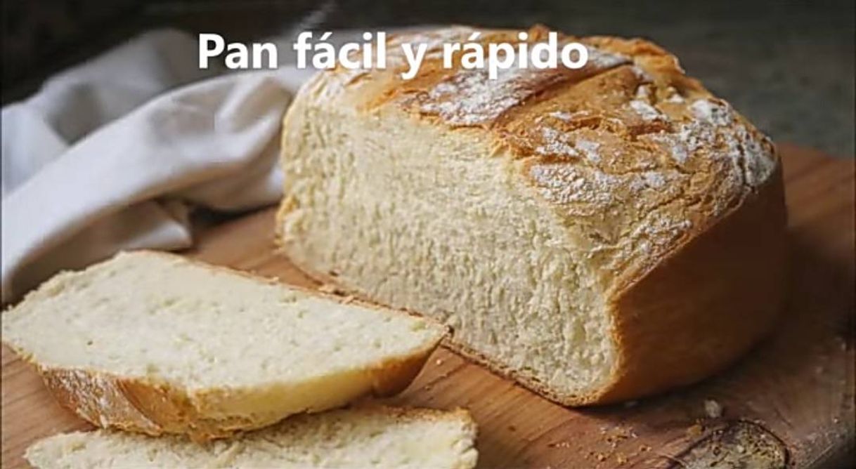 Fashion 🥖Pan casero fácil y rápido (con harina común)🥖🔪