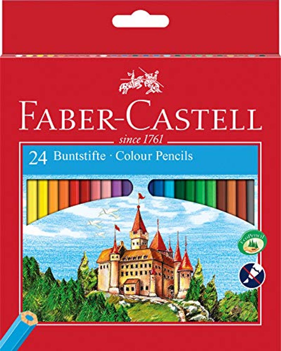 Social Faber-Castell 120124 - Set de 24 lápices ecológicos de colores