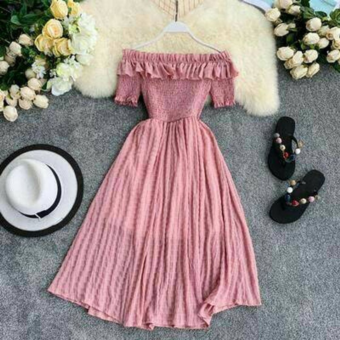 Social Vestido rosa