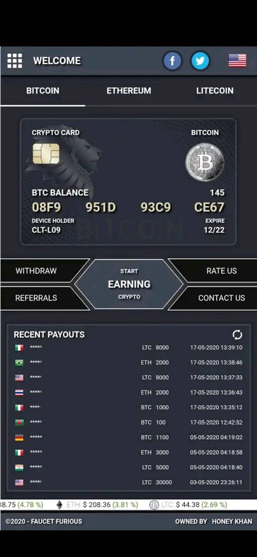 App App muy buena para generar criptomonedas...✌