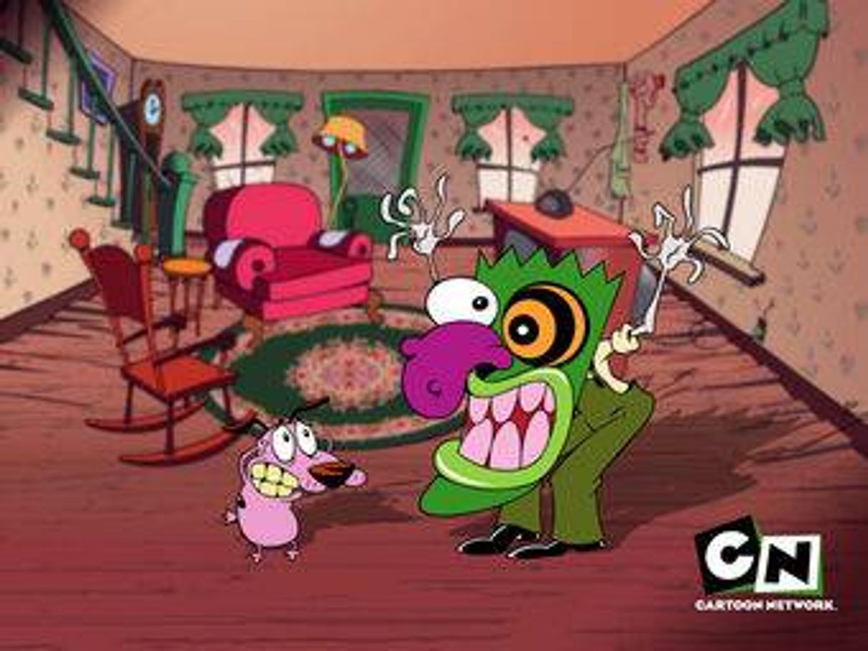 Serie Agallas, el perro cobarde