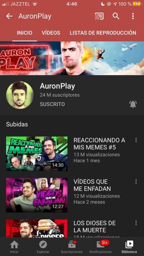 AuronPlay - YouTube