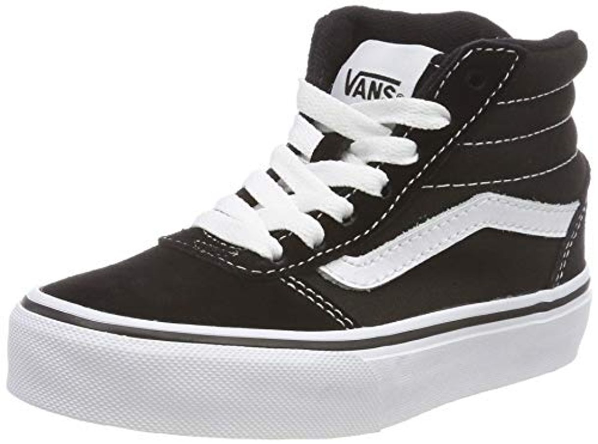 Social Vans Ward Hi Classic Suede/canvas Zapatillas altas Unisex Niños, Negro