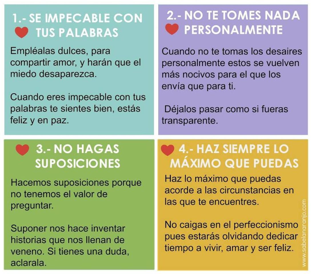 Book Los 4 acuerdos 