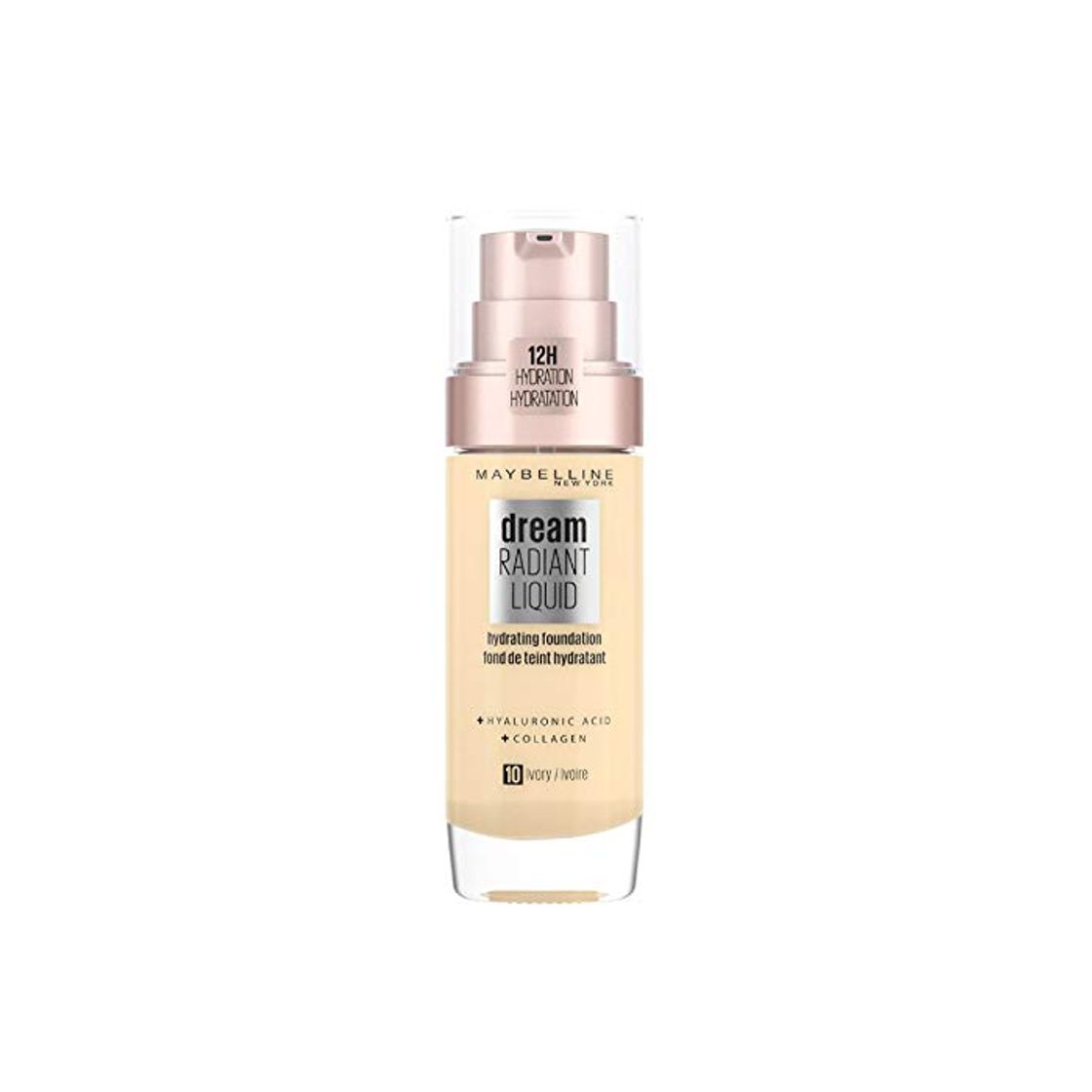 Belleza Maybelline New York Dream Satin Foundation Maquillaje Fluido 10 Ivory