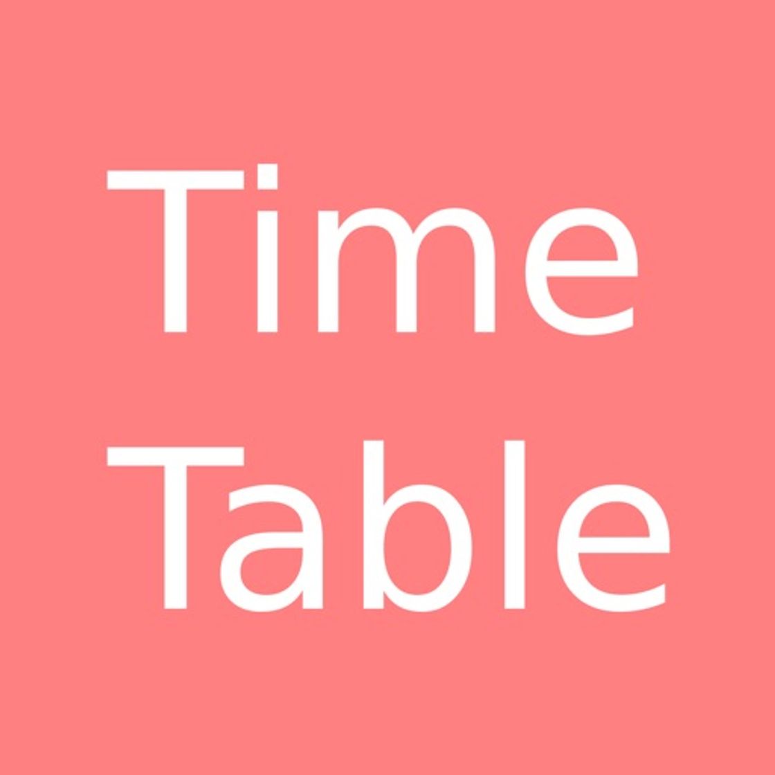 App TimeTableEX