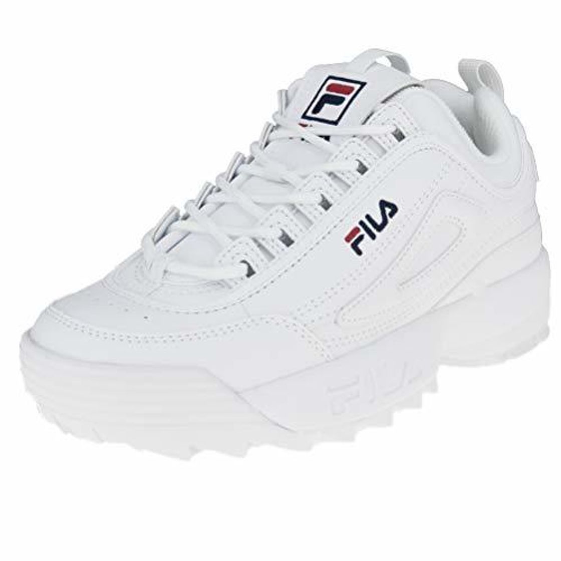 Moda Fila Zapatillas para Mujer, Blanco