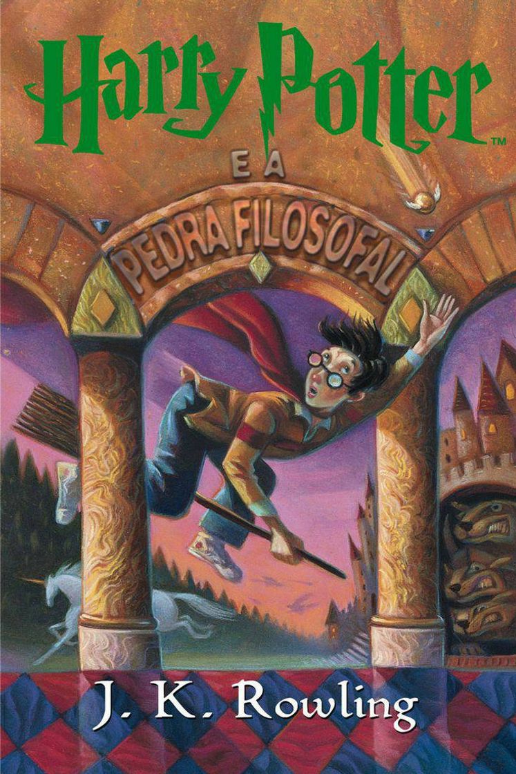 Libros Harry Potter e a Pedra Filosofal 