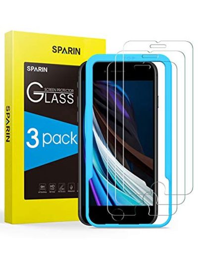 SPARIN [3-Pack] Protector Pantalla iPhone 6/6s/7/8