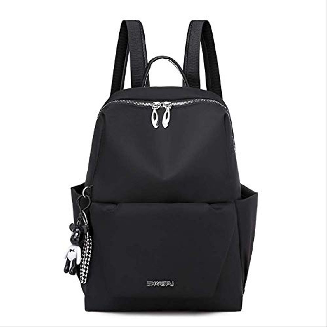 Producto Bolso De Hombro Antirrobo Mochila Mochila Mochila Mochila Salvaje Mochila Mochila Mochila Bolsa para Mujeres Mochila Feminina Negro