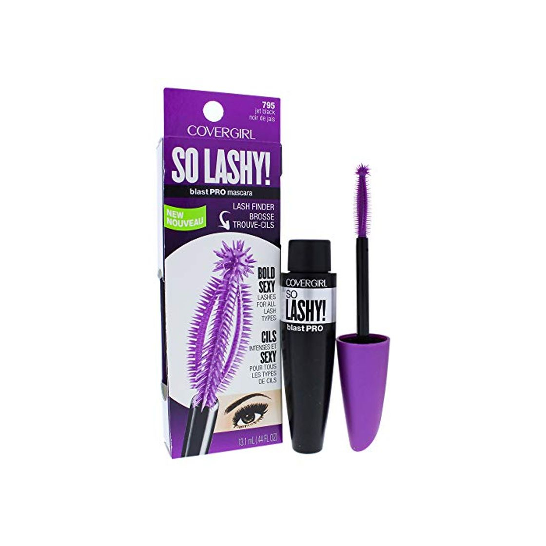 Producto COVERGIRL - So Lashy BlastPro Mascara Jet Black - 0.44 fl. oz.