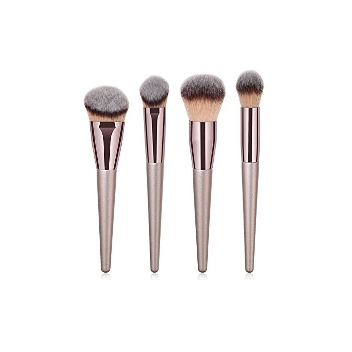 Social Brochas para Maquillaje Facial, Everpert Brocha de Maquillaje, Profesional Mango de Madera
