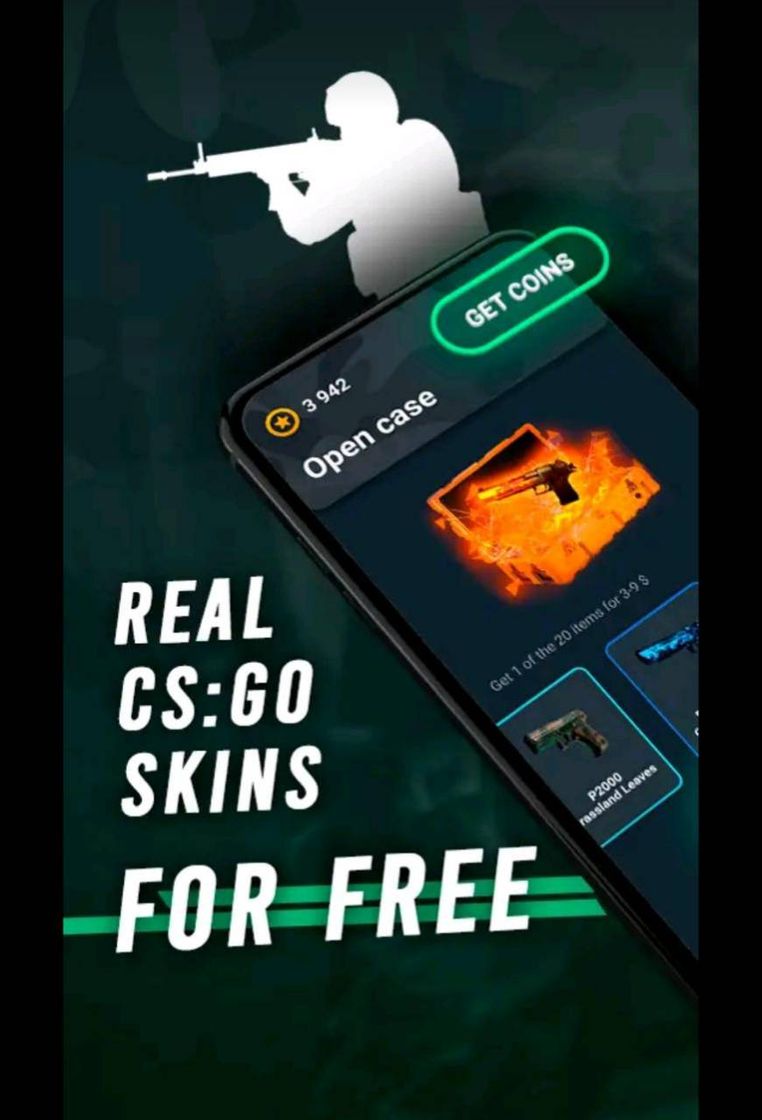 App Csgo free real skins - go cases case opener