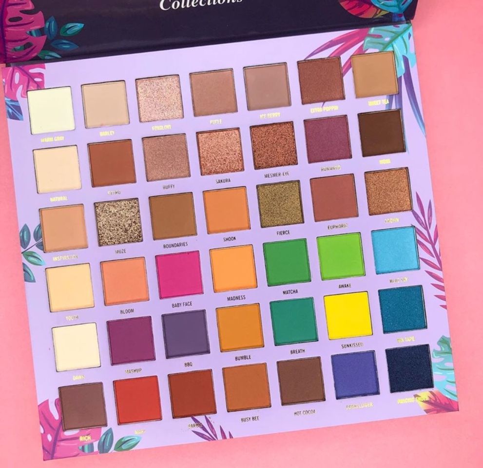 Fashion Paleta de Sombras con colores vivos y nudes