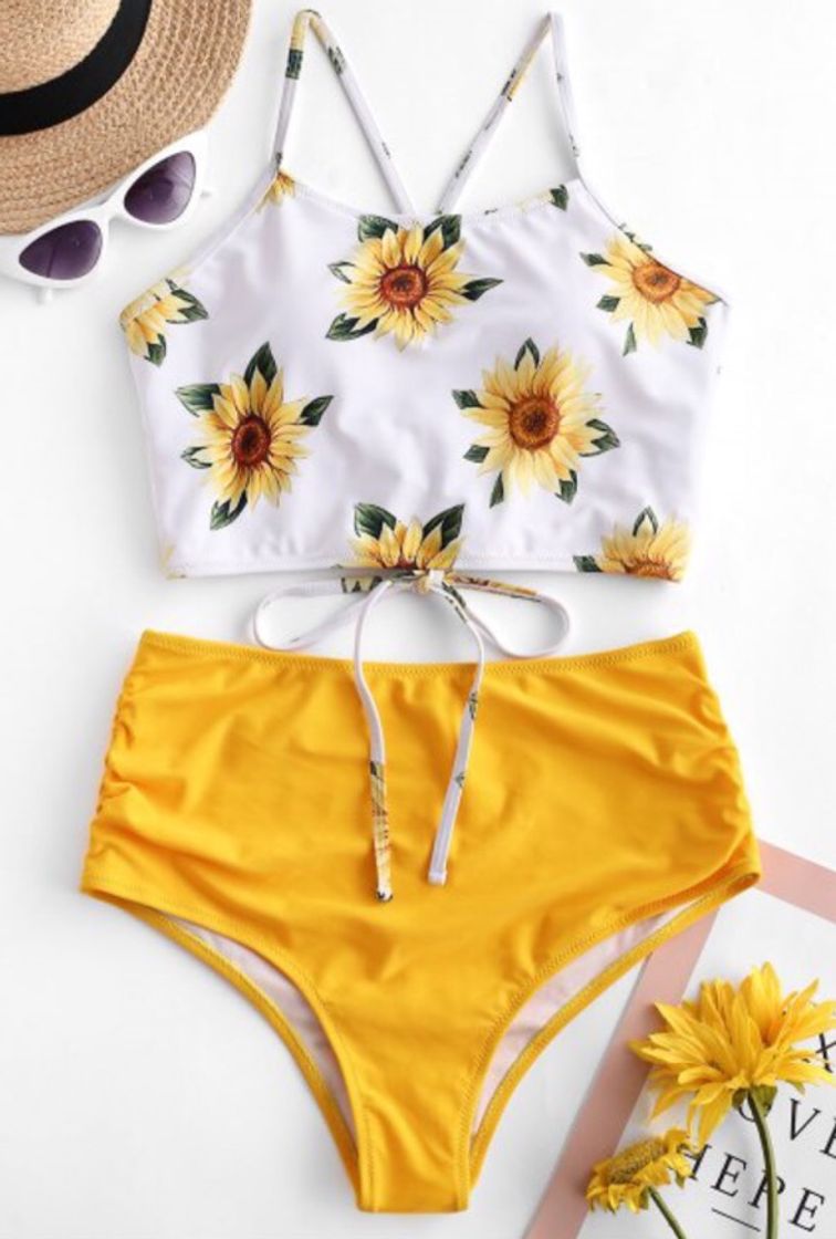 Moda Bikini de Girasol 🌻  