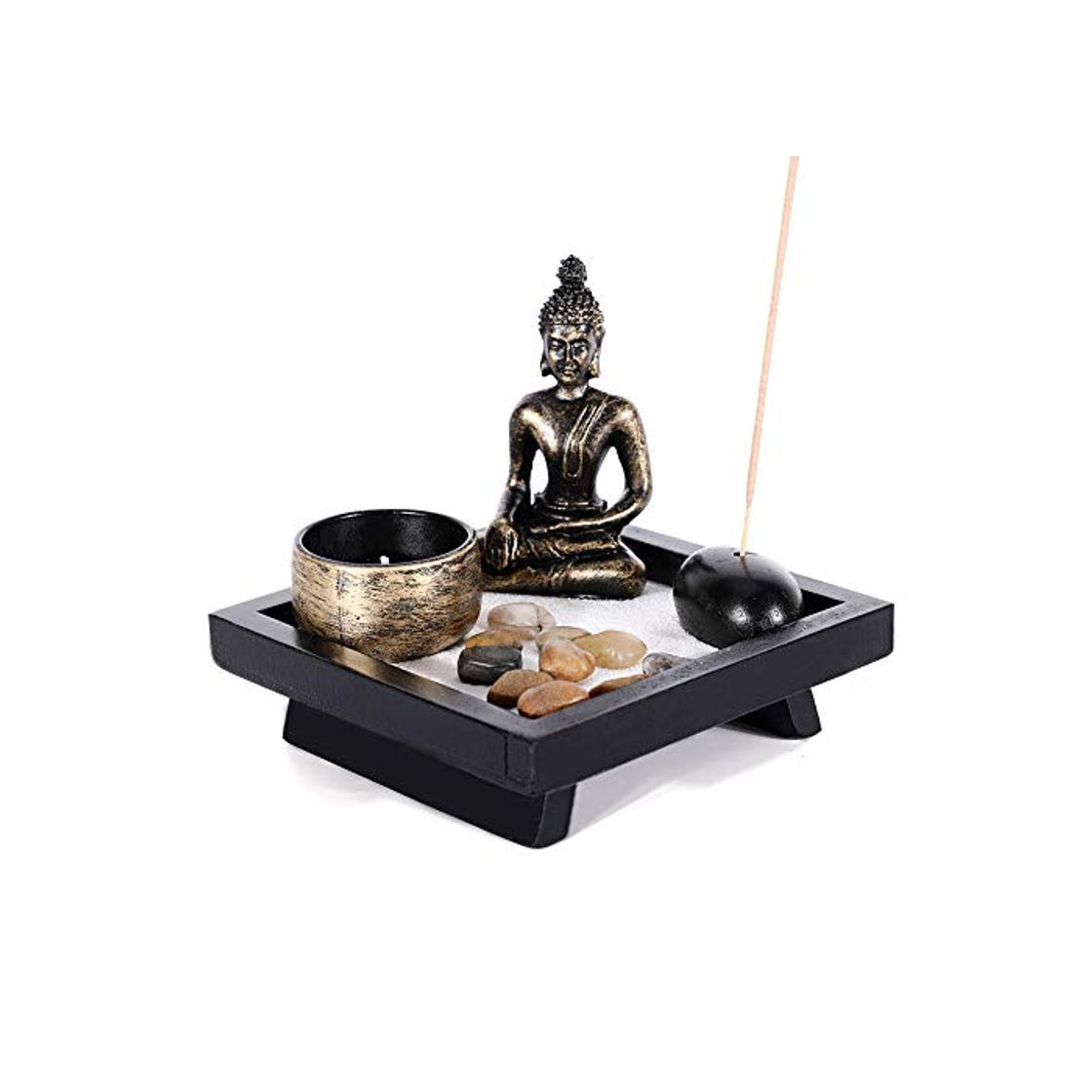 Producto GoMaihe Buda Figura Estatua Candelabro