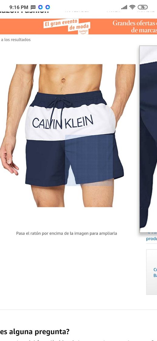 Fashion Calvin Klein Bañador hombre 