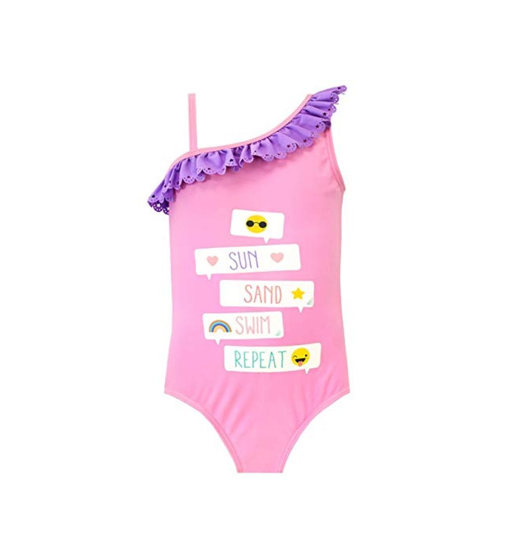 Social Harry Bear Bañador para Niña Cháchara Rosa 11