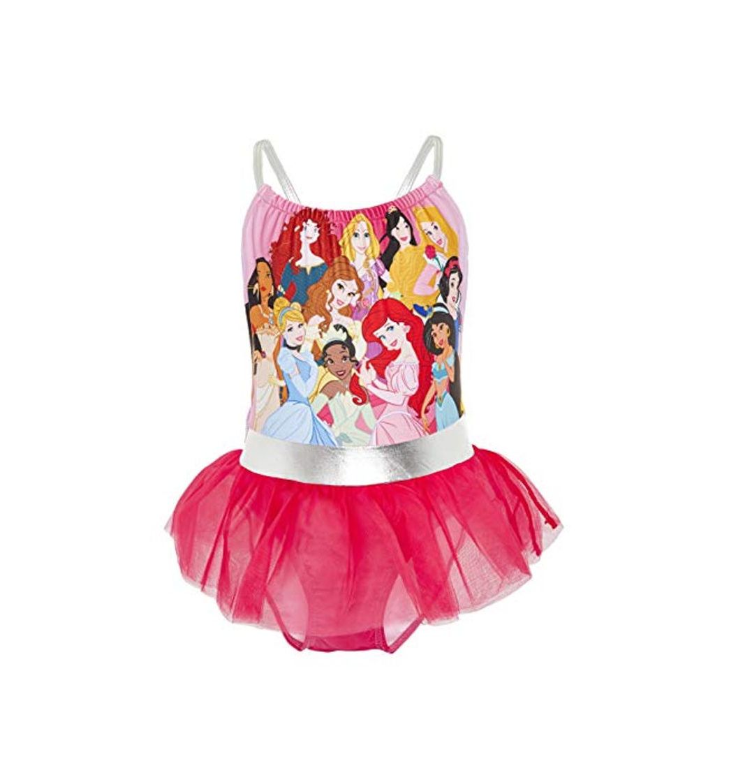 Social Disney Bañador para Niña Princesas, Bañadores de Una Pieza con Jasmine, La