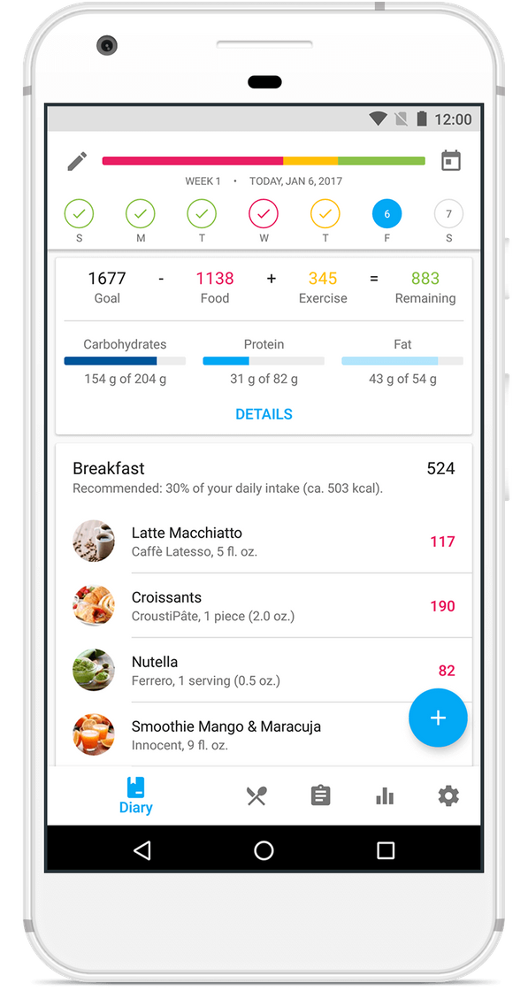 Calorie, Carb & Fat Counter - Apps on Google Play