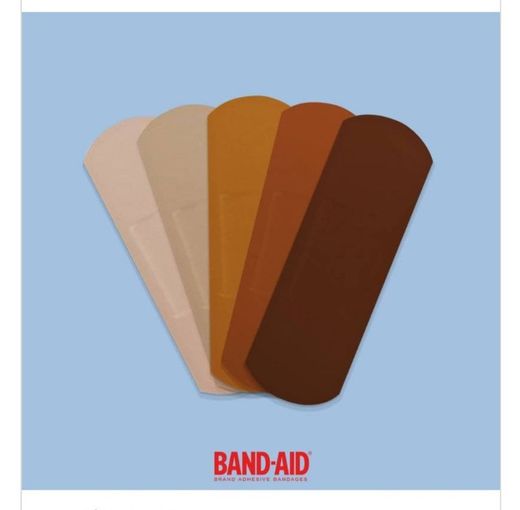 Band-aid lança novos curativos para representar os vários to