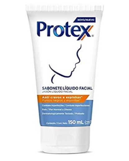 Sabonete Líquido Facial Protex Anti Cravos E Espinhas 150Ml
