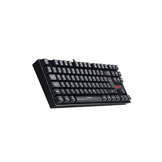 Redragon K552-N-UK KUMARA Teclado mecánico 87 Teclas Teclado mecánico Compacto para Juegos,