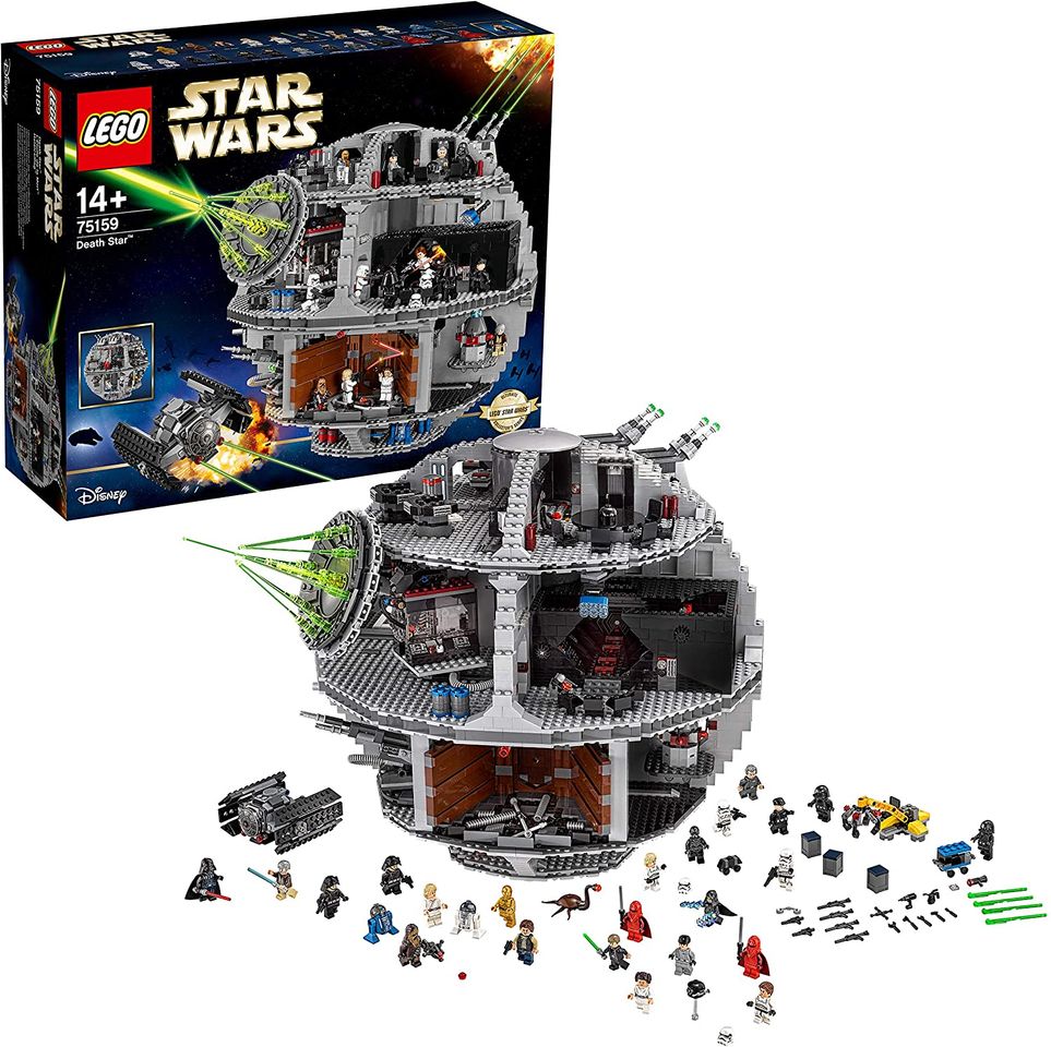 Moda Lego Estrella de la Muerte Star Wars 