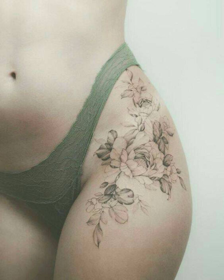 Moda Tattoo na coxa 