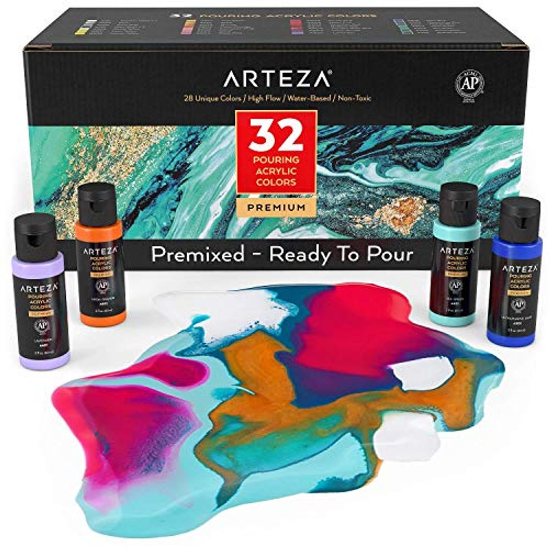 Products ARTEZA Pintura acrílica para pouring paint