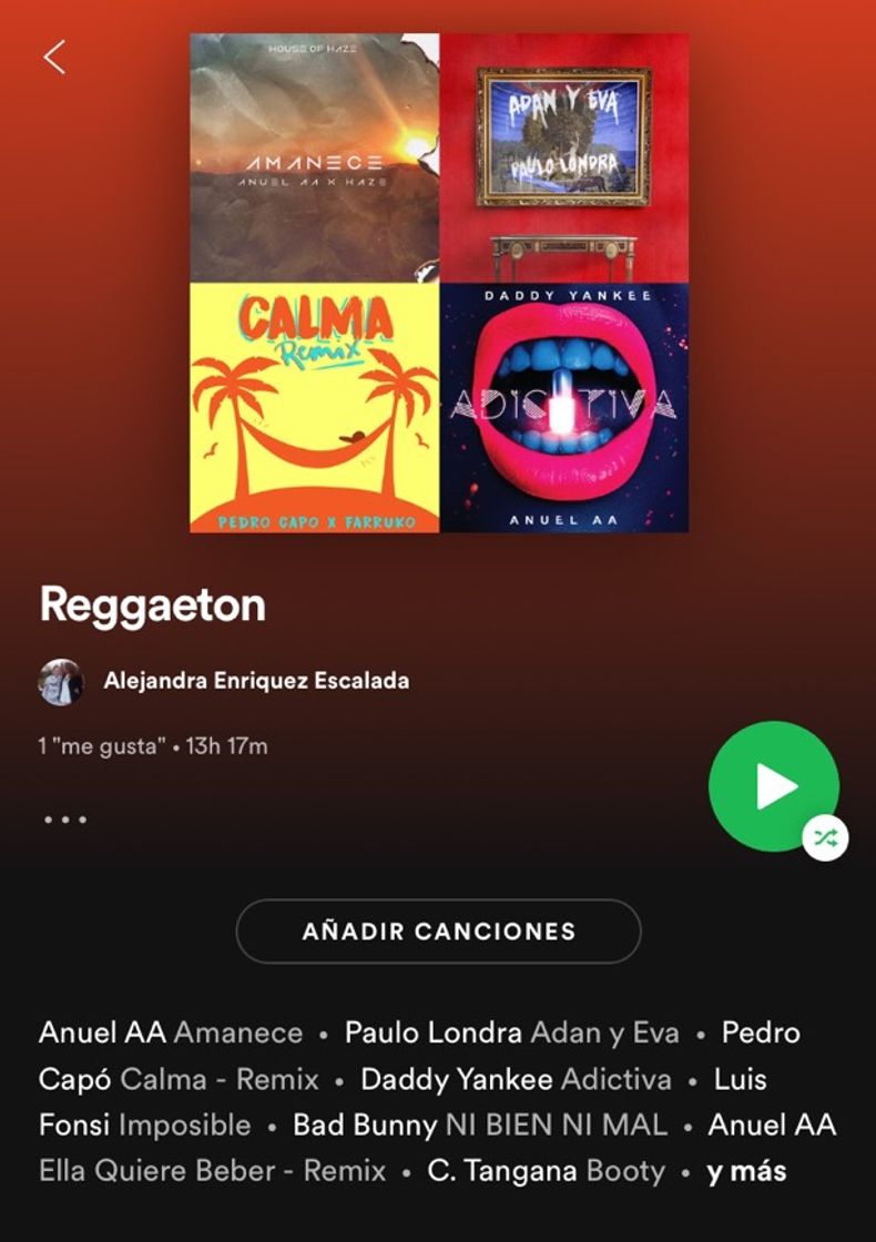 Canción Reggaeton🥳🤪