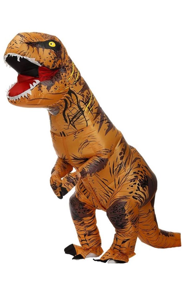 Social Disfraz hinchable de dinosaurio