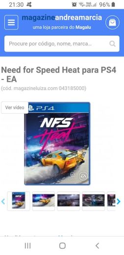 Need for Speed Heat para PS4 - EA

