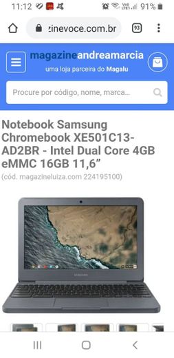 magazineandreamarcia

informática

Notebook Samsung Chromebo