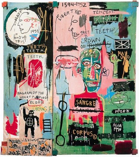 In Italian de Basquiat