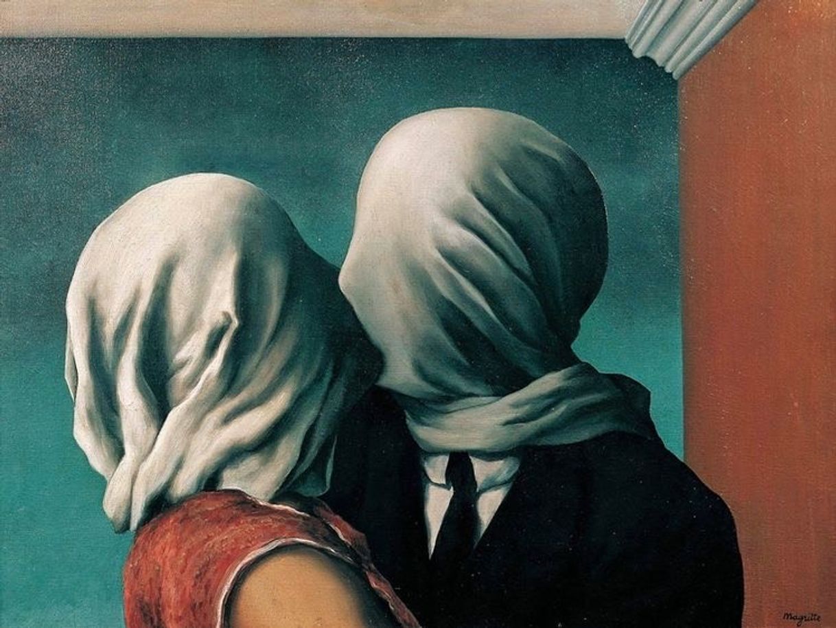 Social Los amantes de Magritte
