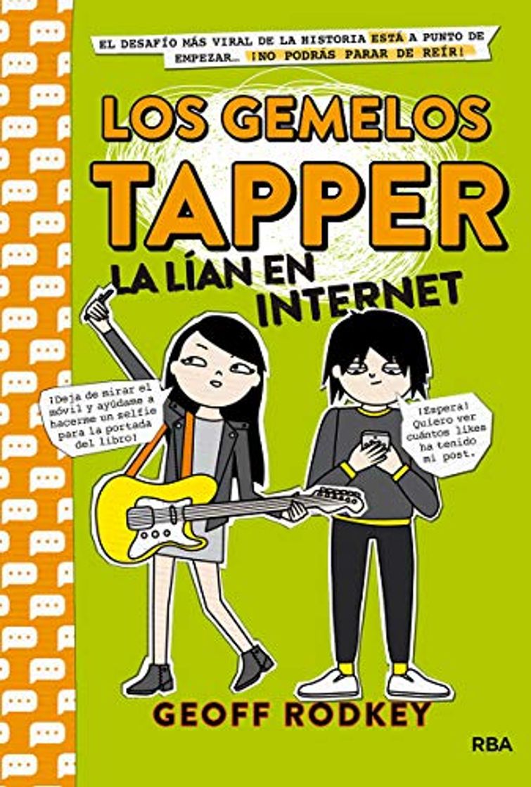 Libro Los Gemelos Tapper 4. La lían en Internet