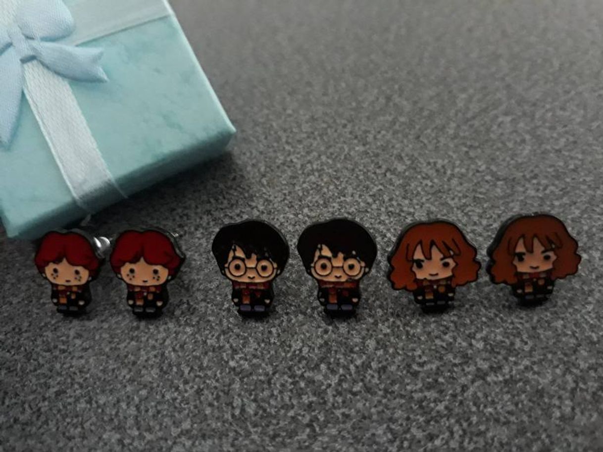 Moda Aretes Harry Potter ⚡