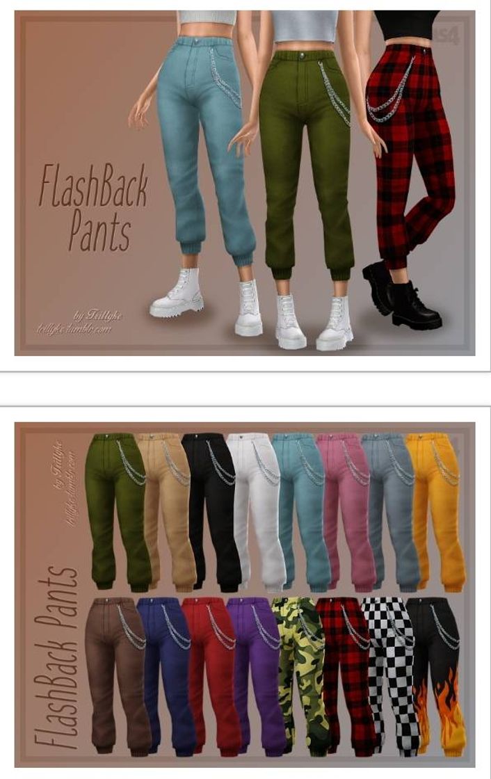 Fashion Pantalones Flashback