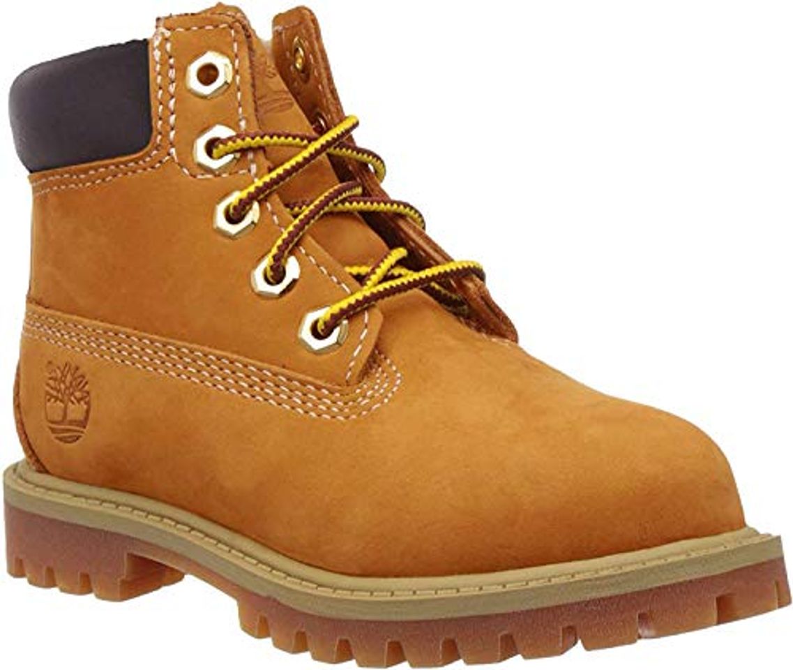 Social Timberland 6-inch Premium Wp Botas Clasicas Unisex Niños, Amarillo