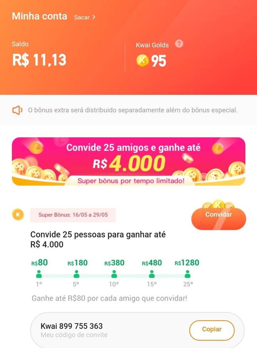 Moda Pra vc que quer uma grana extra, o Kwai é a melhor opção 💰✨