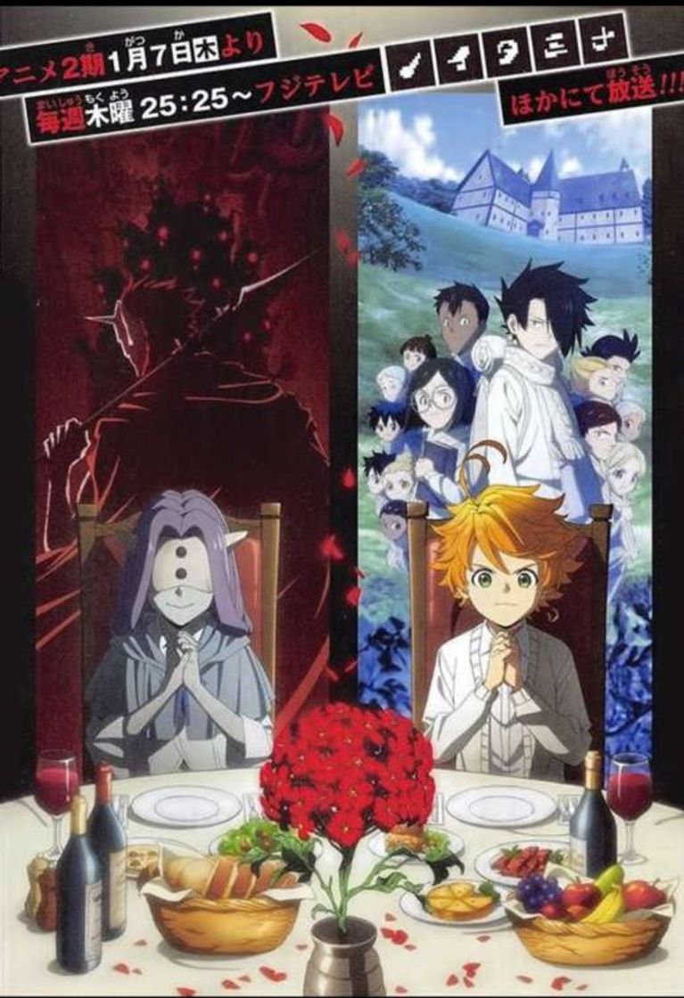 Serie The Promised Neverland 2nd Temporada