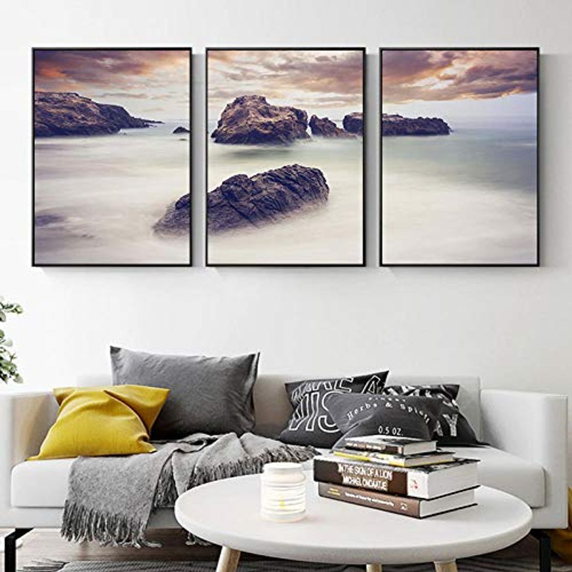 Products Decoración nórdica Cartaz Arte de la Pared Lienzo Pintura de Pedra Parede Fotos para Sala de Estar Quarto Decoração de Casa40x60cm Sin Marco